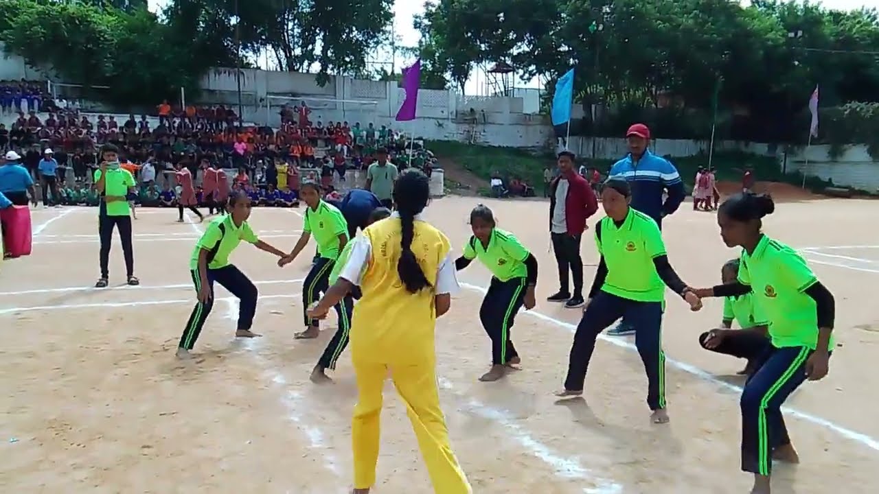 New Eden High School VS Krishnaveni School | 68th HDSGF INTER GOLKONDA ZONE KABADDI  2024-25