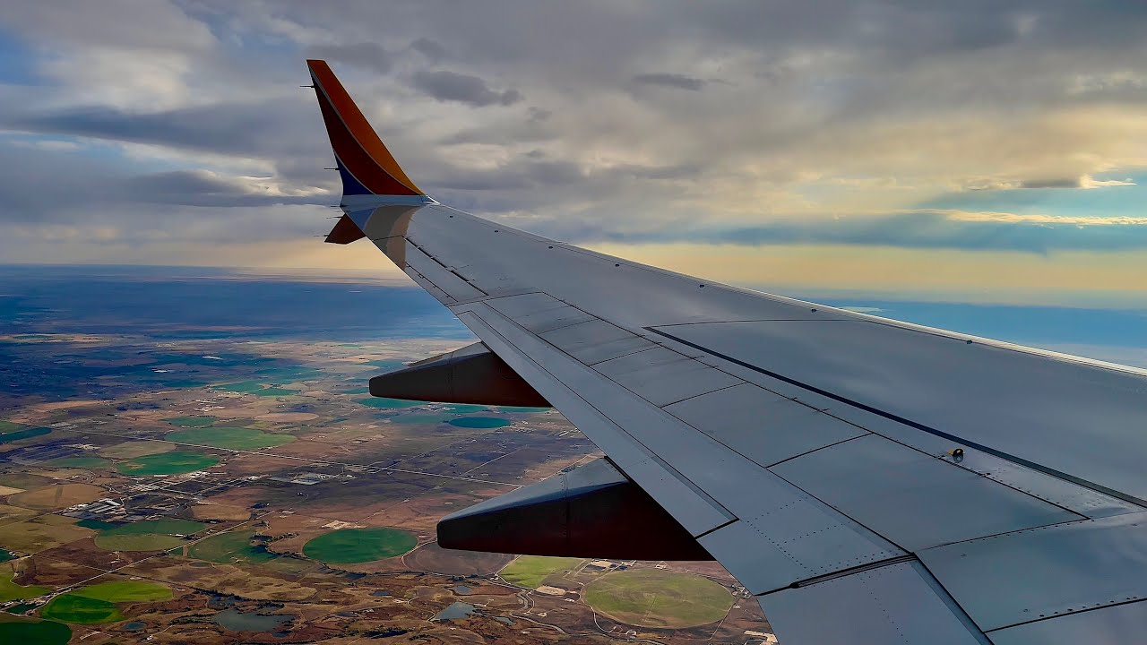 [4K] – Awesome Denver Landing – Southwest Airlines – Boeing 737-8 Max – DEN – N8829Q – SCS 1480