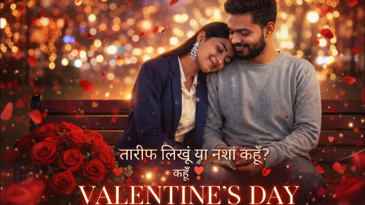 तारीफ़ लिखूँ या नशा कहूँ? ❤️ | Valentine's Special Romantic Song 2026 kartik patel love kartik patel