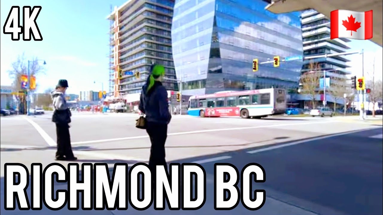 🇨🇦  [4K] 🌸 Walking Tour in Downtown Richmond City Center,  BC, Canada 2025