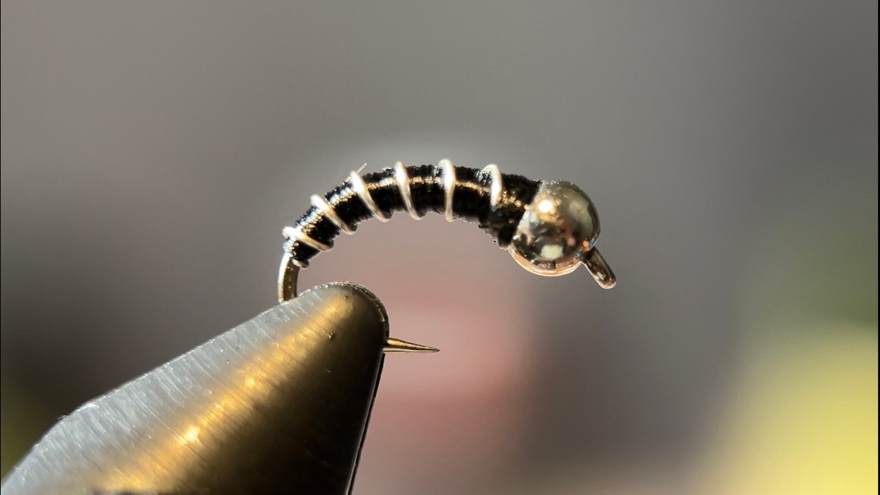 Вязание мушки «Зебра Мидж»! | Простые и эффективные модели мушек