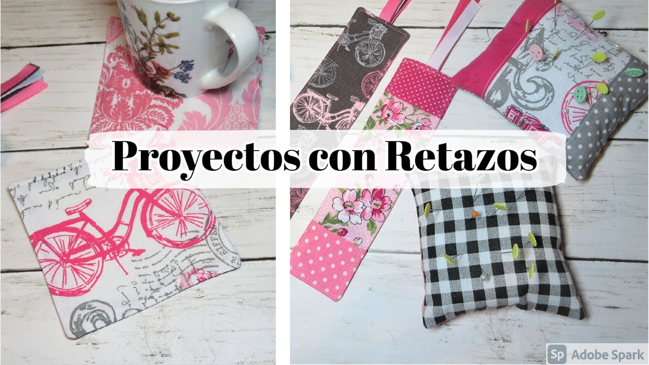 Como usar retazos de tela | Proyectos de Costura Con Retazos