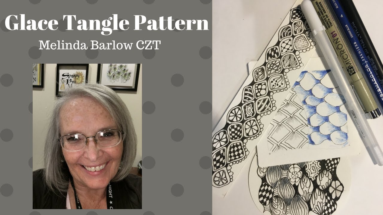 Tangle Art Lesson Glase tangle 