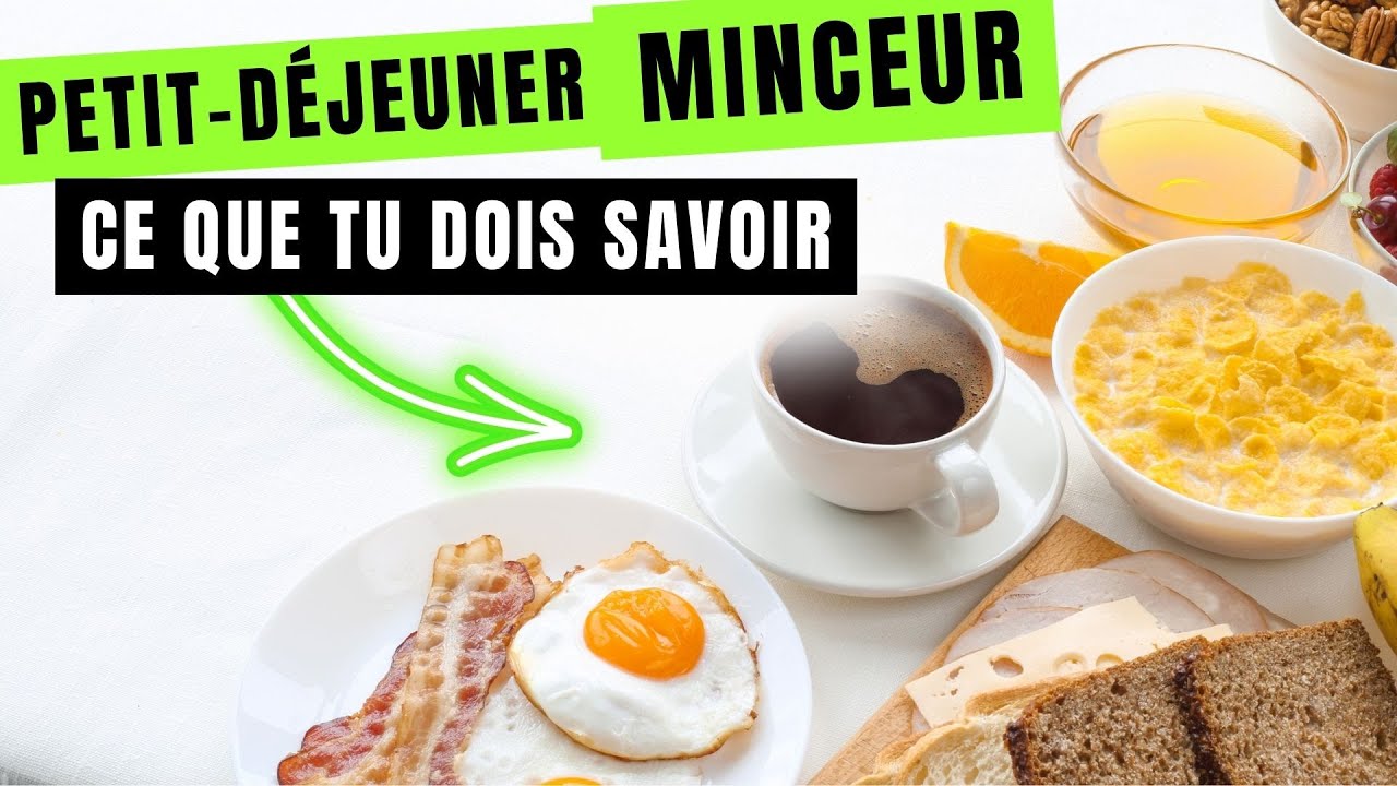 Le petit-déjeuner idéal pour atteindre vos objectifs de perte de poids: 3 exemples analysés !