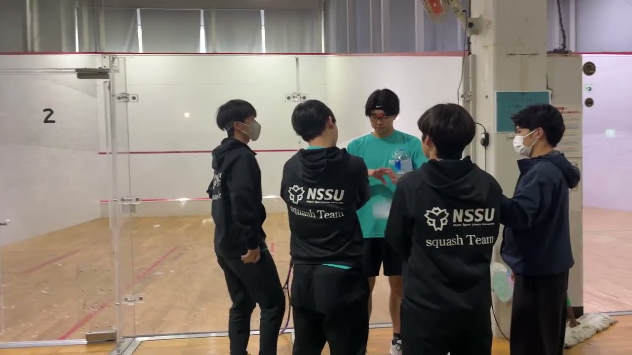 インカレ団体 男子 vs北海学園