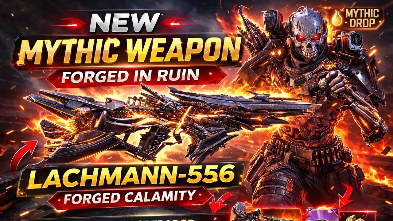 &iquest;Vale la pena el NUEVO ARMA M&Iacute;TICA? | Lachmann-556 Forjado en la Ruina | COD Mobile
