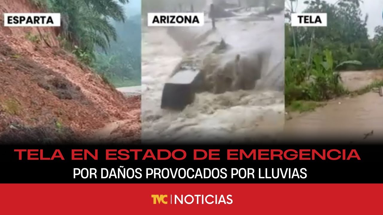 Tela en estado de emergencia por daños provocados por lluvias