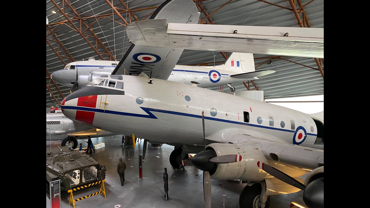 RAF Cosford Museum FULL TOUR - BOAC Comet, VC10, Spitfire, Messerschmitt Etc