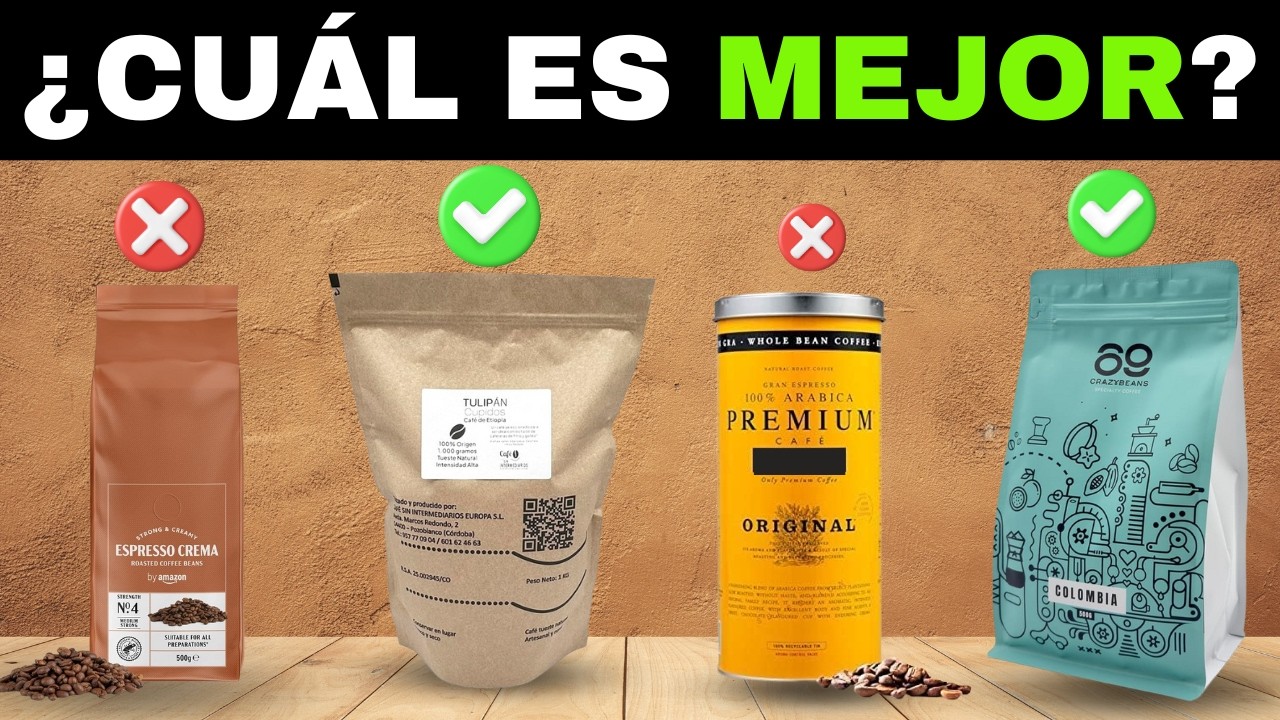 ✅7 MEJORES CAFÉS en GRANO de ESPECIALIDAD Amazon [2026]☕Superautomática, Espresso y Filtro | NATURAL