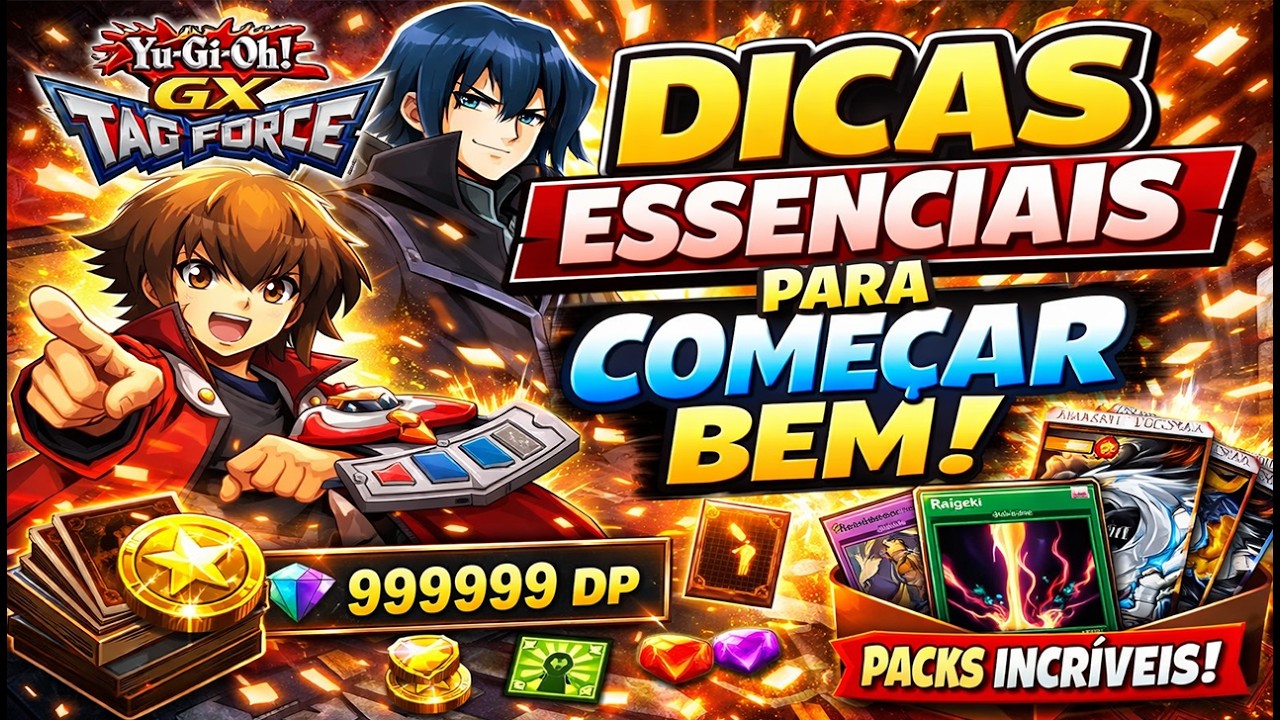 VC não pode Começar Yu-Gi-Oh! GX Tag Force sem  Essas DICAS