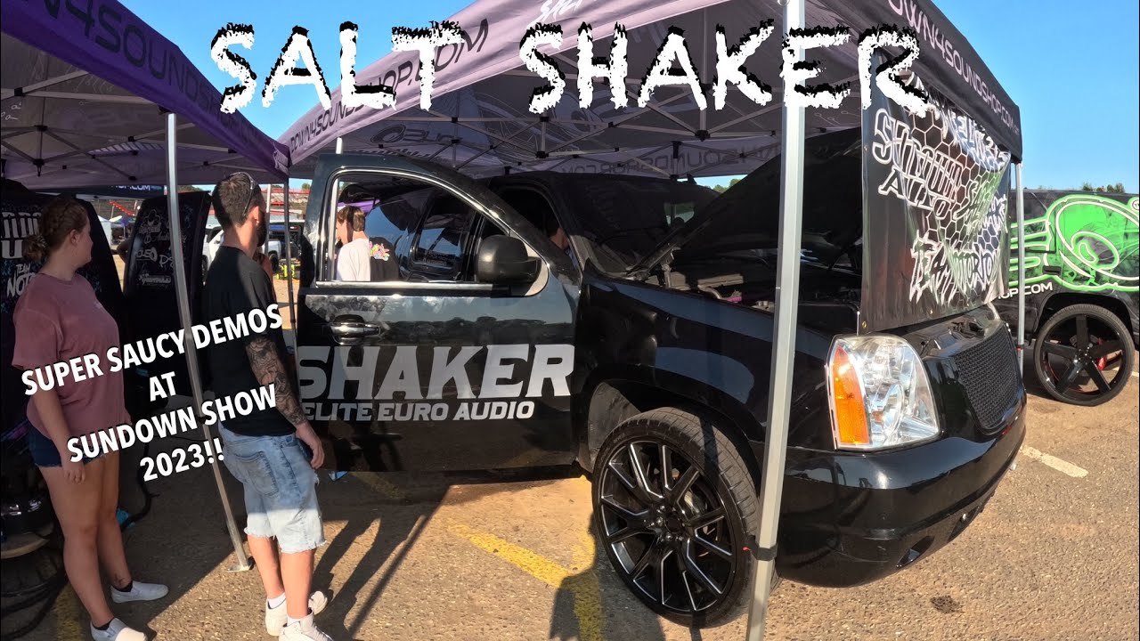 Sundown Show 2023 - Matthew Brown dishing out some SUPER SAUCY demos in the SALT SHAKER!!
