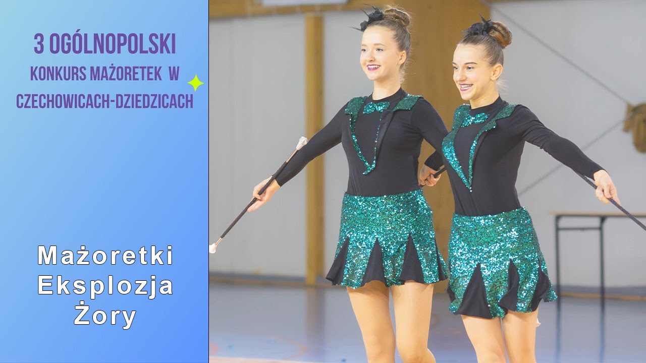 Duo/Trio 2x Baton ◾ Mażoretki Eksplozja-Żory ◽ Junior ◾ Czechowice-Dziedzice PL