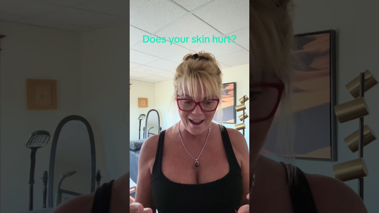 What does it mean when your skin hurts so much that a shower is painful?  #fibromyalgia #skinhealth