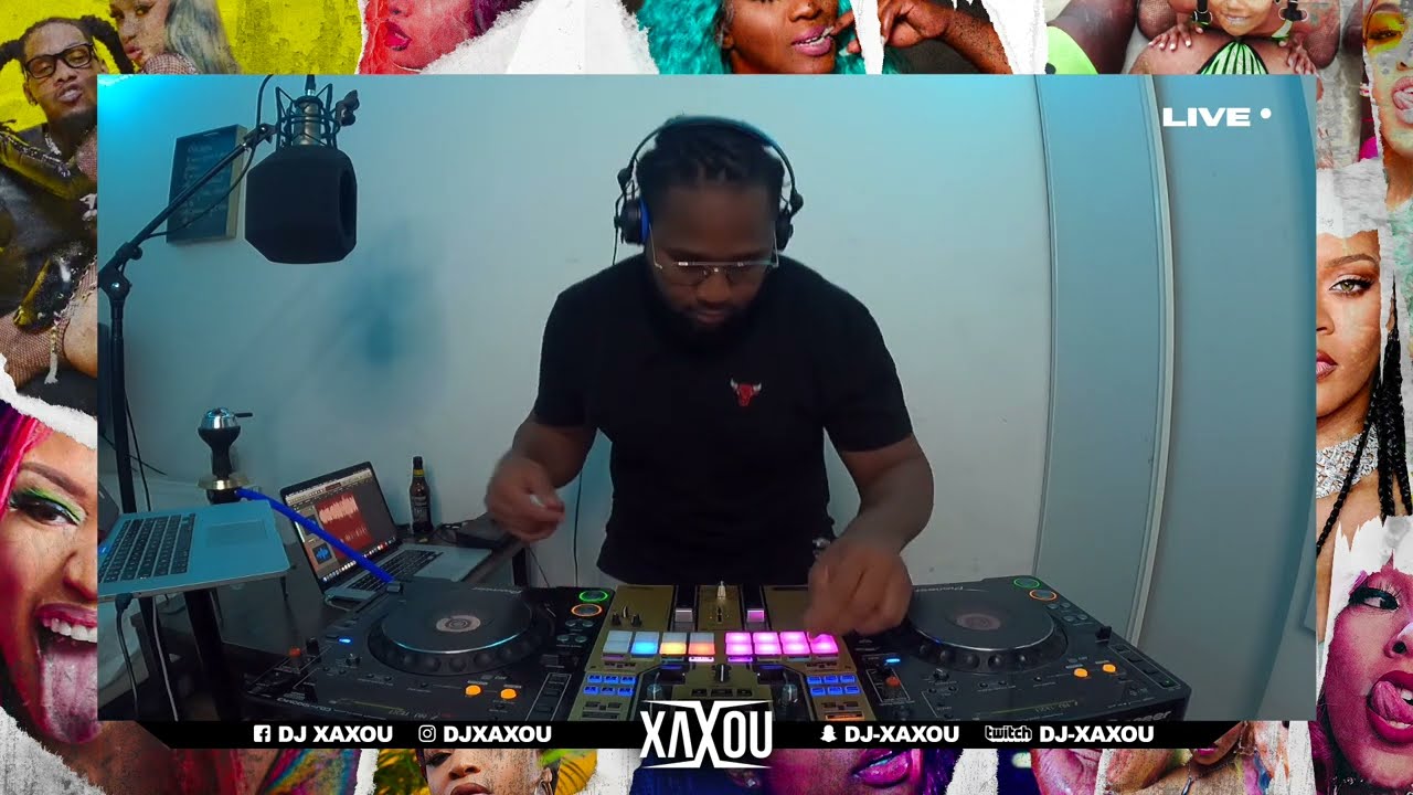 Dj Xaxou Touch Down Live 12/02/2022  (Jicike, Kathari, Jahmal Tic, Mazy, Fun X)