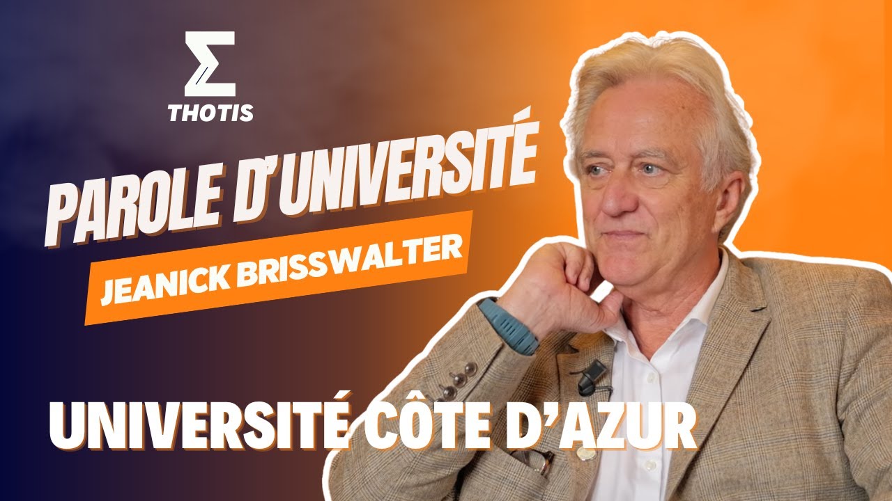 Université Côte d'Azur, Jeanick Brisswalter - Parole d'Université