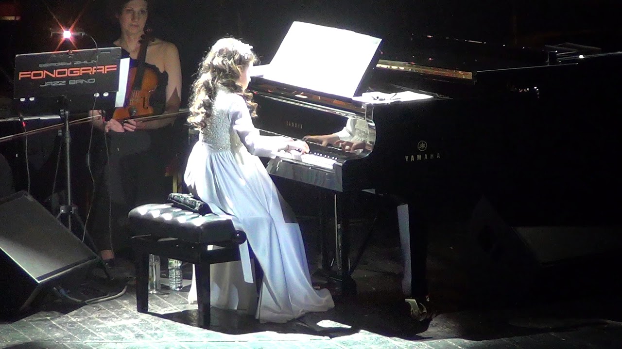 Lera Bazykina 11yo, Лера Базыкина 11 лет, «Жаворонок» М. Глинка - М. Балакирев