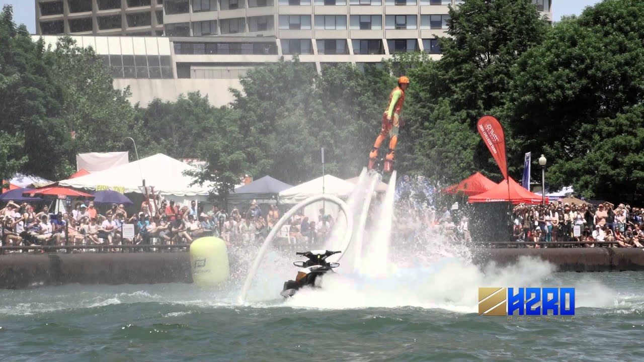 Anatomy of Flyboard Double Backflip