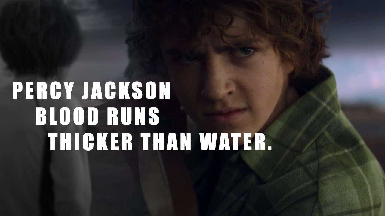 Percy Jackson (+ Poseidon & Sally) || The Water's Fine