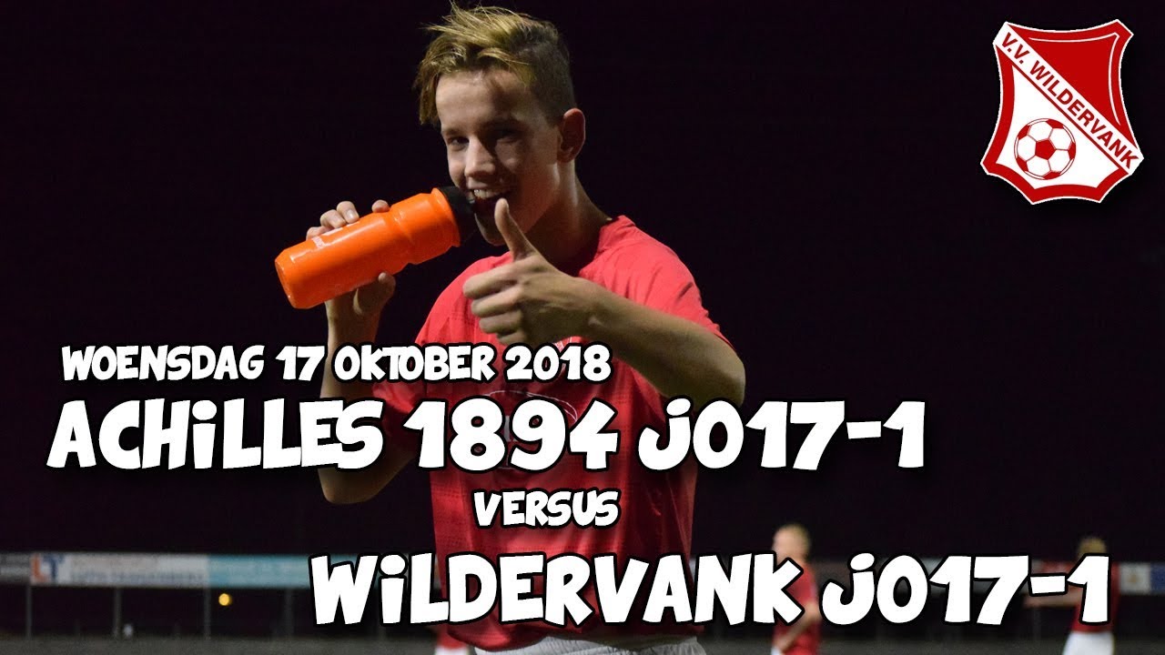3 GOALS! Achilles 1894 JO17-1 - Wildervank JO17-1 | oefenwedstrijd | woensdag 17 oktober 2018