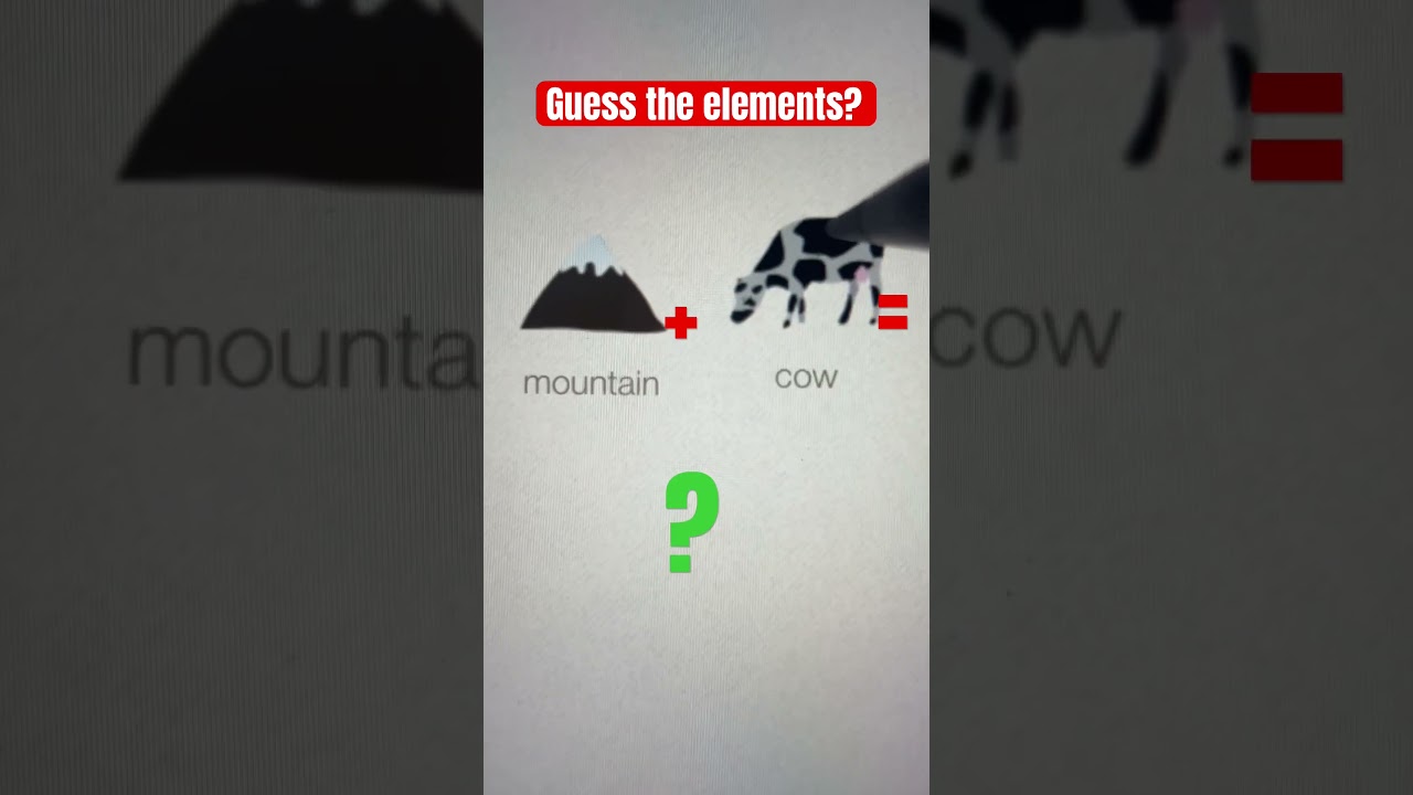 Little Alchemy Hints | guess The Element #shorts #viral #youtubeshorts #littlealchemy