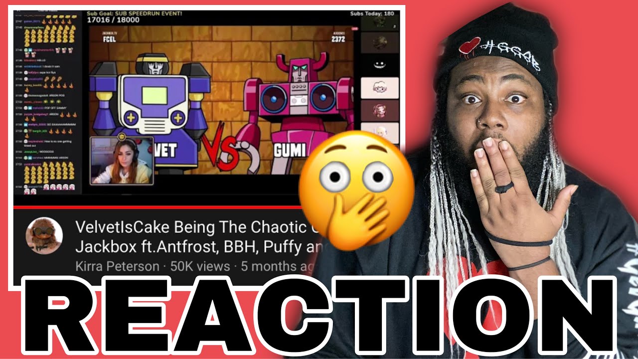 VelvetIsCake Being The Chaotic One in Jackbox ft Antfrost, BBH, Puffy and More | JOEY SINGS REACTS