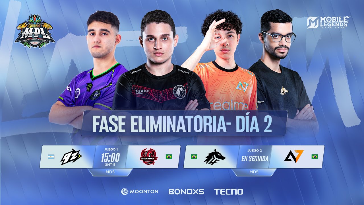 🔴 EN VIVO | MPL LATAM Season 4 MLBB | Fase Eliminatoria - Día 2