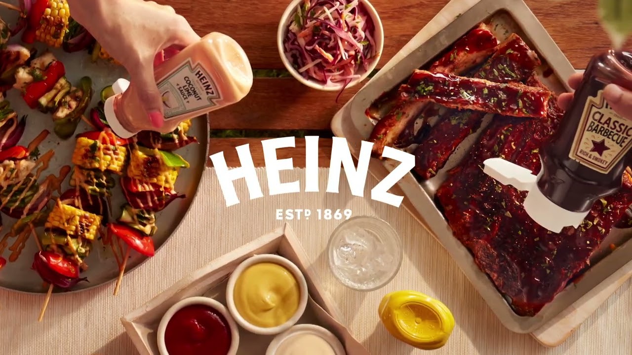Heinz Bilboard Sponsorski „Sponsorem programu jest Heinz”
