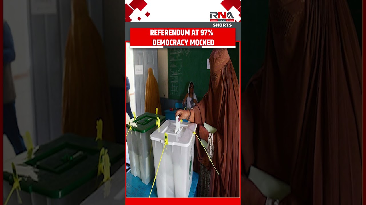 REFERENDUM AT 97% &ndash; DEMOCRACY MOCKED