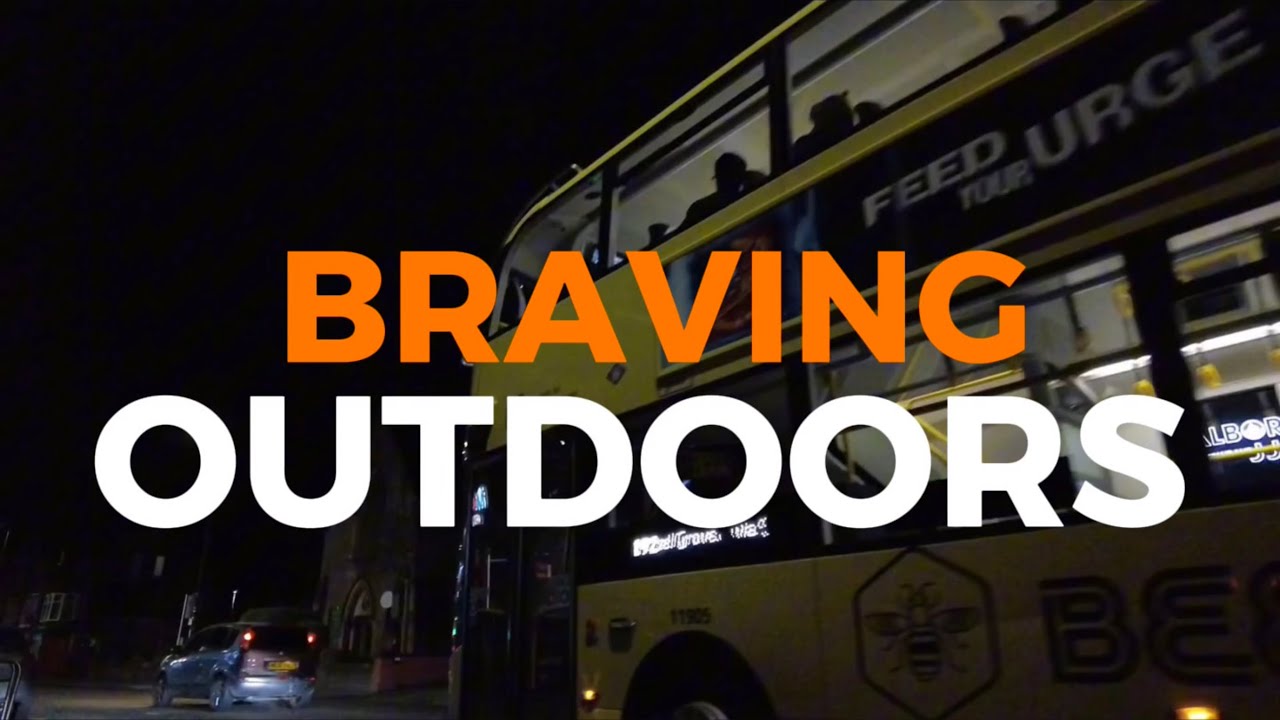 Late Night Bus Ride to a 24-Hour Supermarket