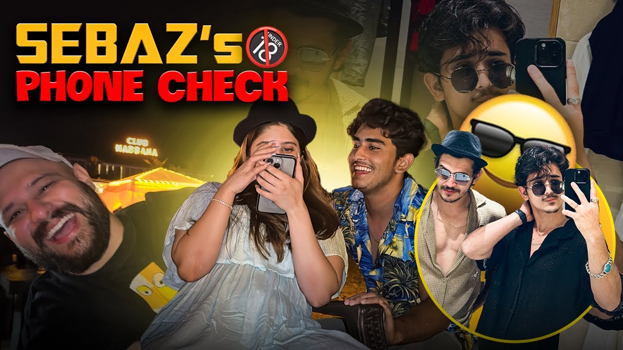 SEBAZ KA PHONE HUAA CHECK 😨|| SEBAZ KO AAYA GHUSSA 😤|| BAGA BEACH GOA NIGHT VIEW 💫|| VLOG 43.