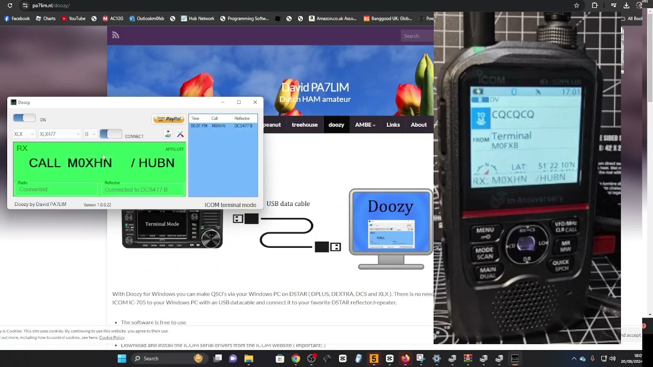 NEW - ICOM ID-52 Plus Test Doozy - BlueTooth & USB Lead