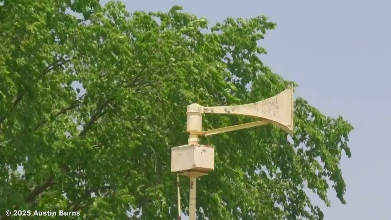 Wales Township, MI (St Clair County) Thunderbolt 1000T Siren Test - 6/2/25