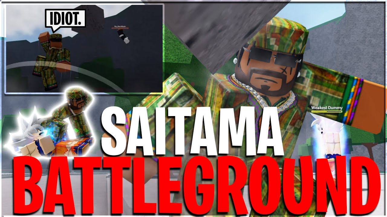 Saitama Battlegrounds Experience — САМАЯ ТОКСИЧНАЯ игра ROBLOX, в которую я когда-либо играл!