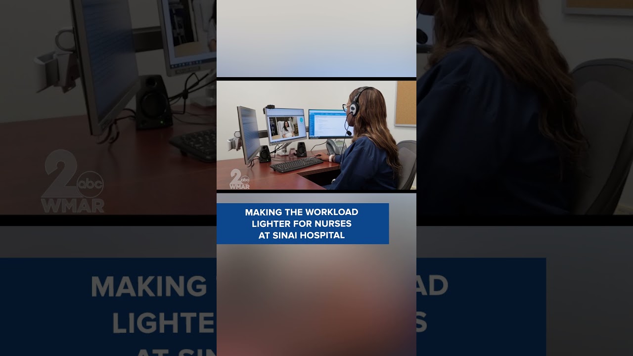 Virtual nursing program looks to lighten workload at Sinai Hospital #nursing #news #baltimore