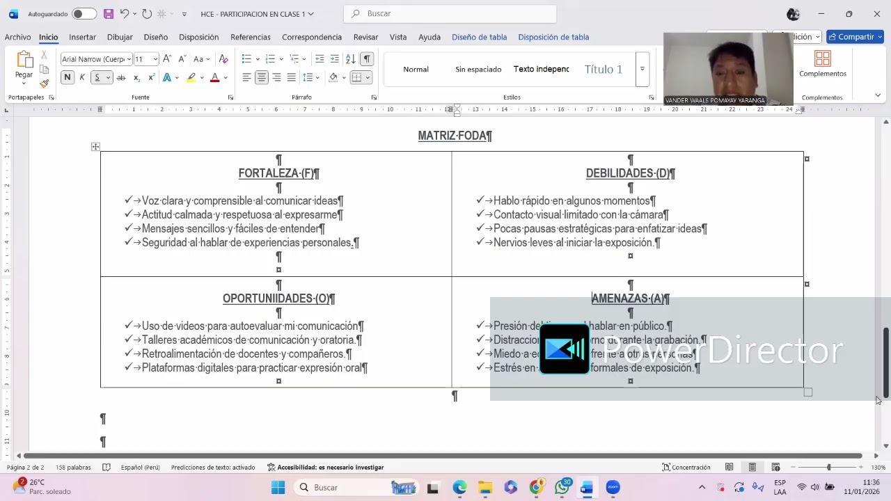 FODA ANALISIS   HCE