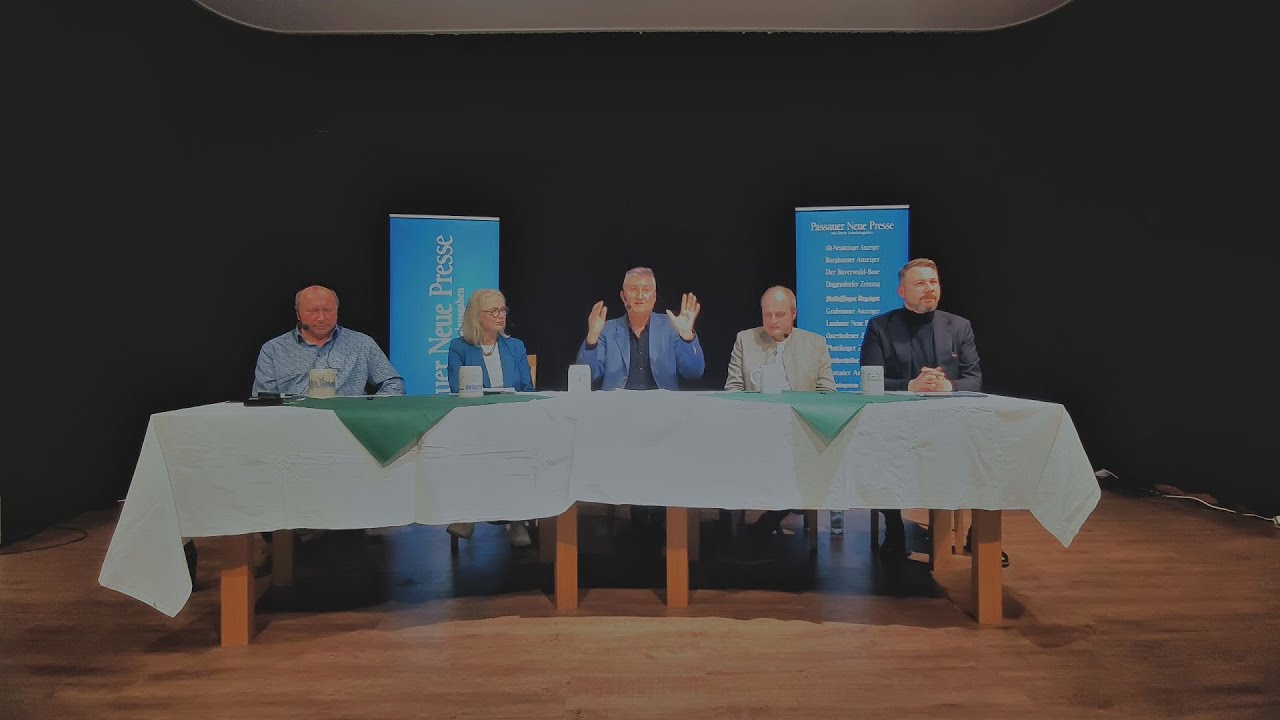 Kommunalwahl 2026: Podiumsdiskussion in Hauzenberg