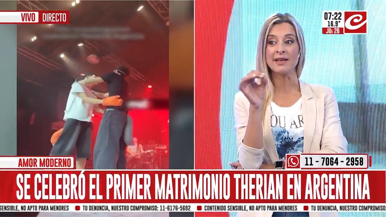 Se celebró el primer matrimonio therian en Argentina