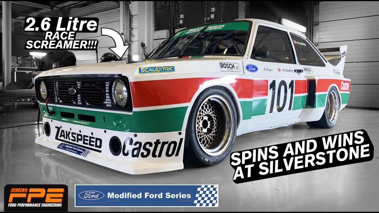 AWESOME Modified FORD's BATTLE it out at Silverstone