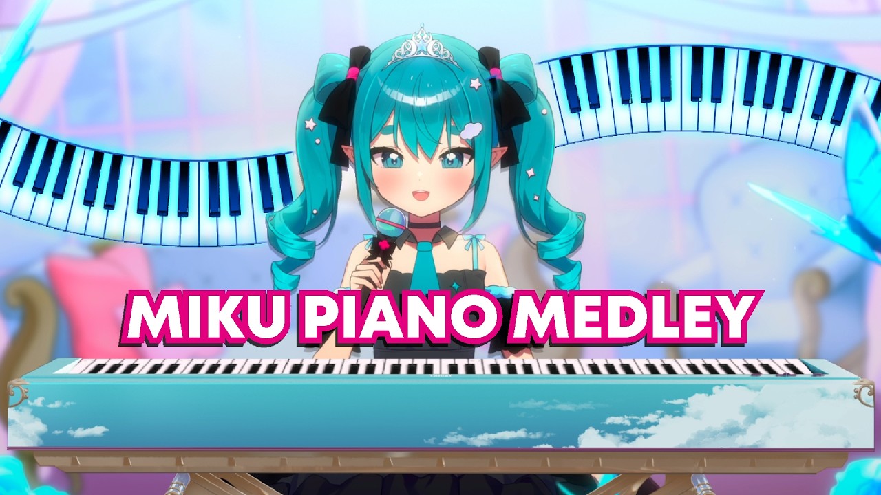 10 Hatsune Miku Songs in 5 Minutes【Vocaloid Piano Medley】