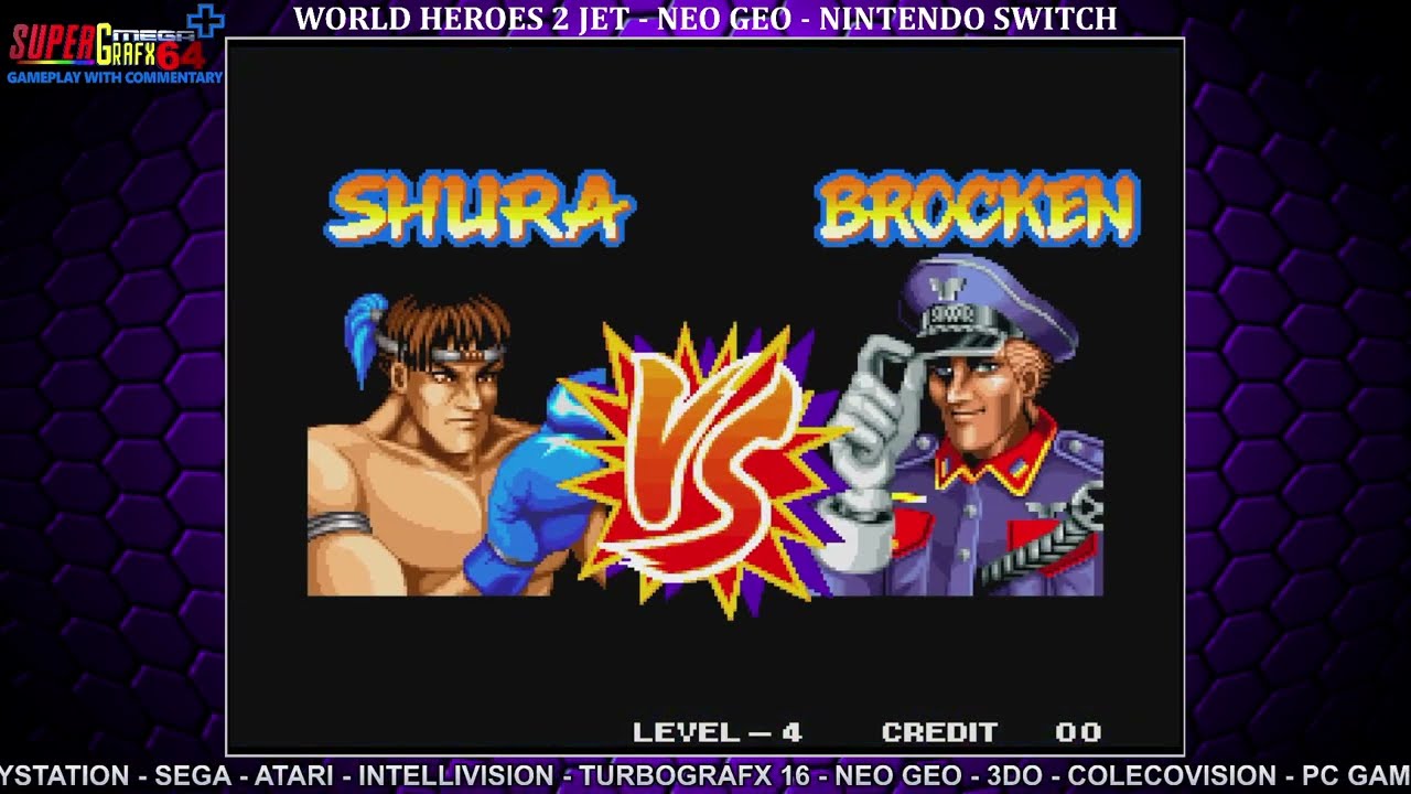 World Heroes 2 Jet - Neo Geo - Nintendo Switch