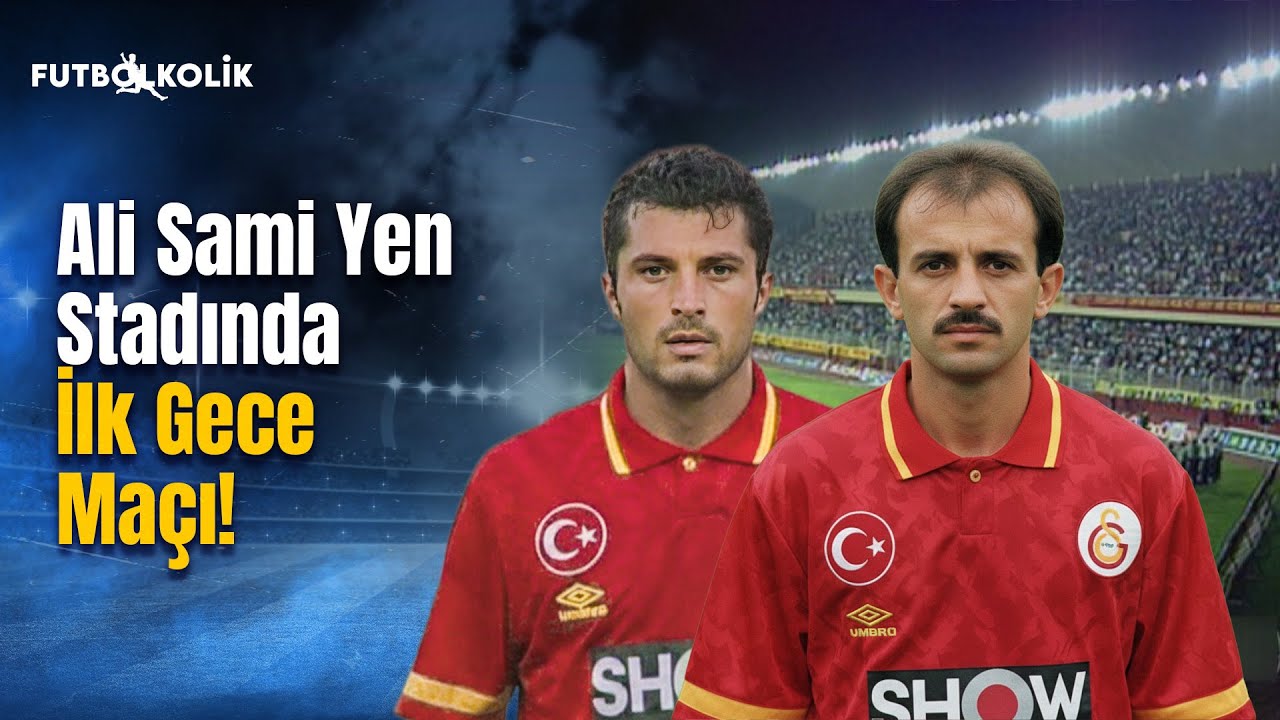 Galatasaray-Zeytinburnuspor 1993-94 Sezonu | Ali Sami Yen Stadı'nda ilk Gece Maçı!