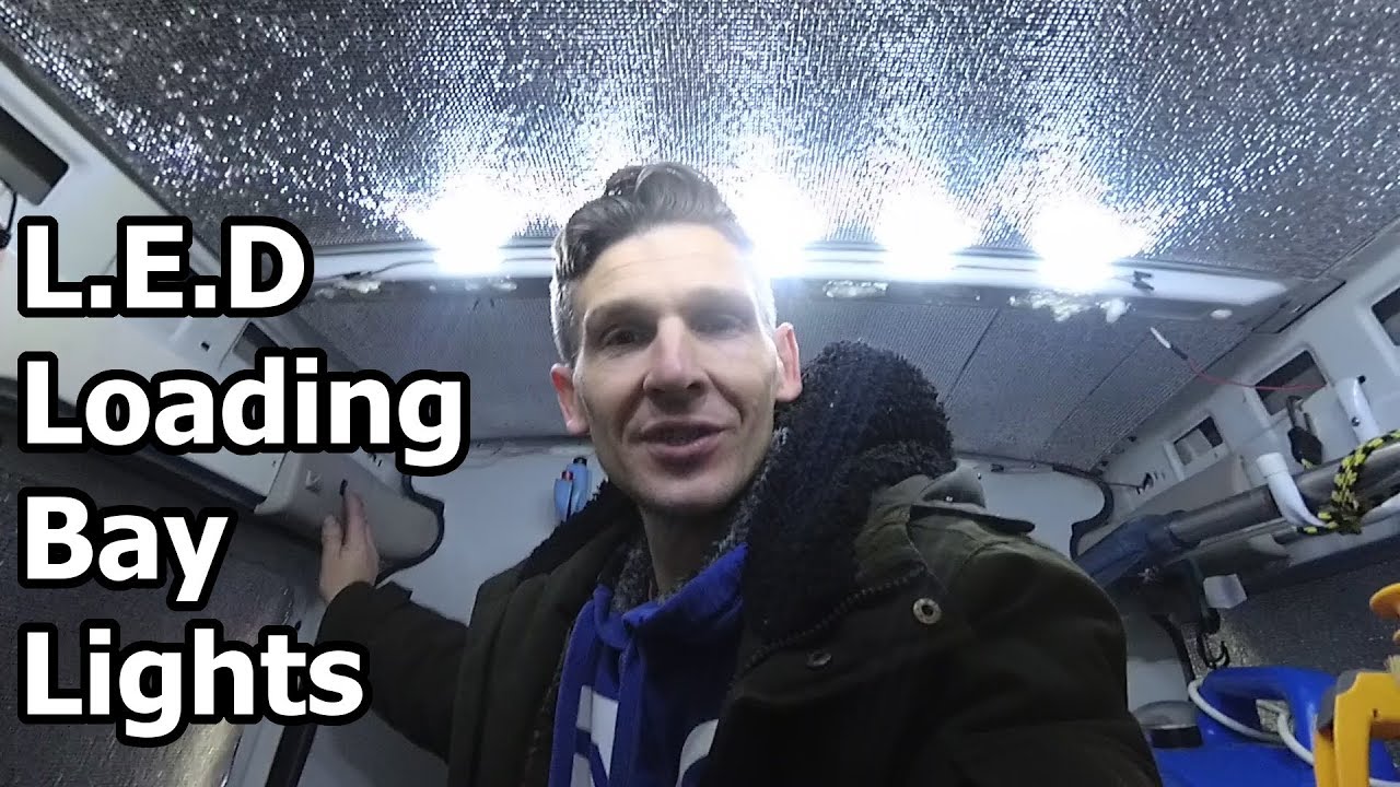 How To Install LED Loading Bay Lights to a Van