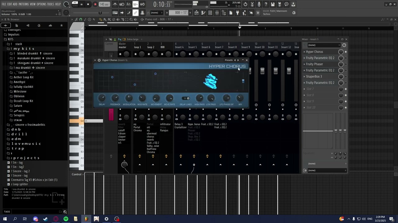 how to make AMBIENT LOVEMUSIC beats like CLVR | Fl Studio Tutorial 2025