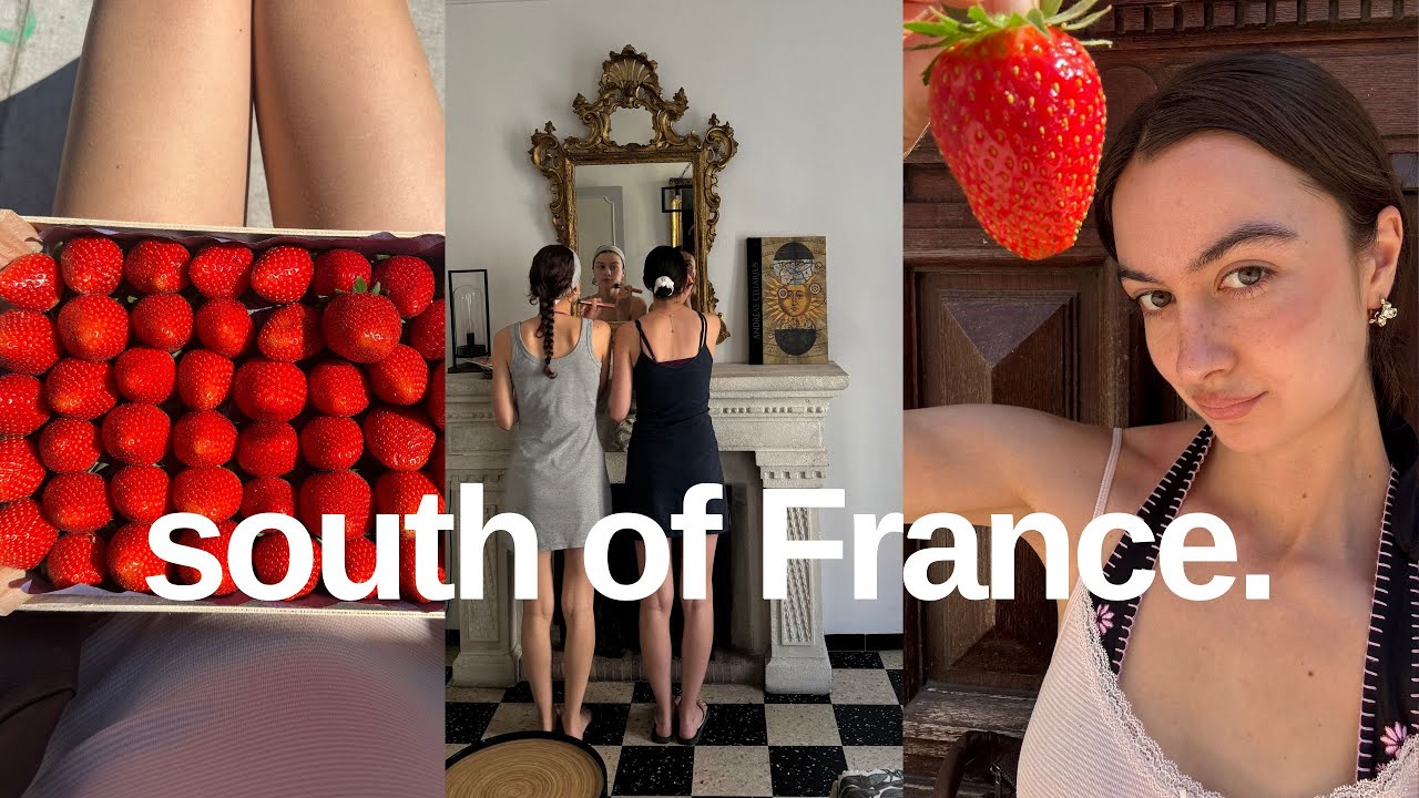 girls trip to the south of france