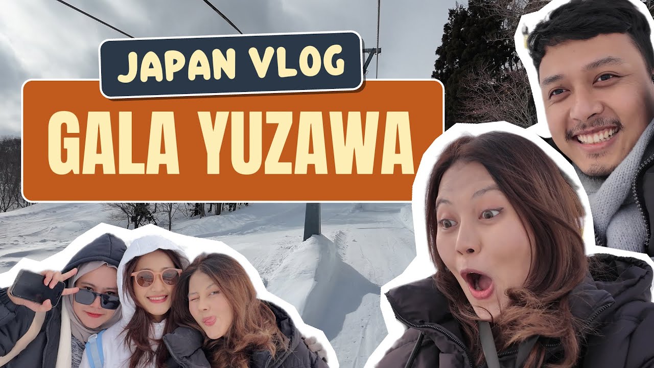 GALA Yuzawa ❄️ Day Trip 2025 | Sled & Snow Experience 1 hour from Tokyo, JAPAN 🇯🇵
