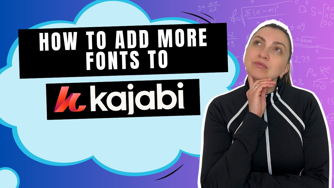 How to Import Google Fonts to Your Kajabi Site. No Coding Required.