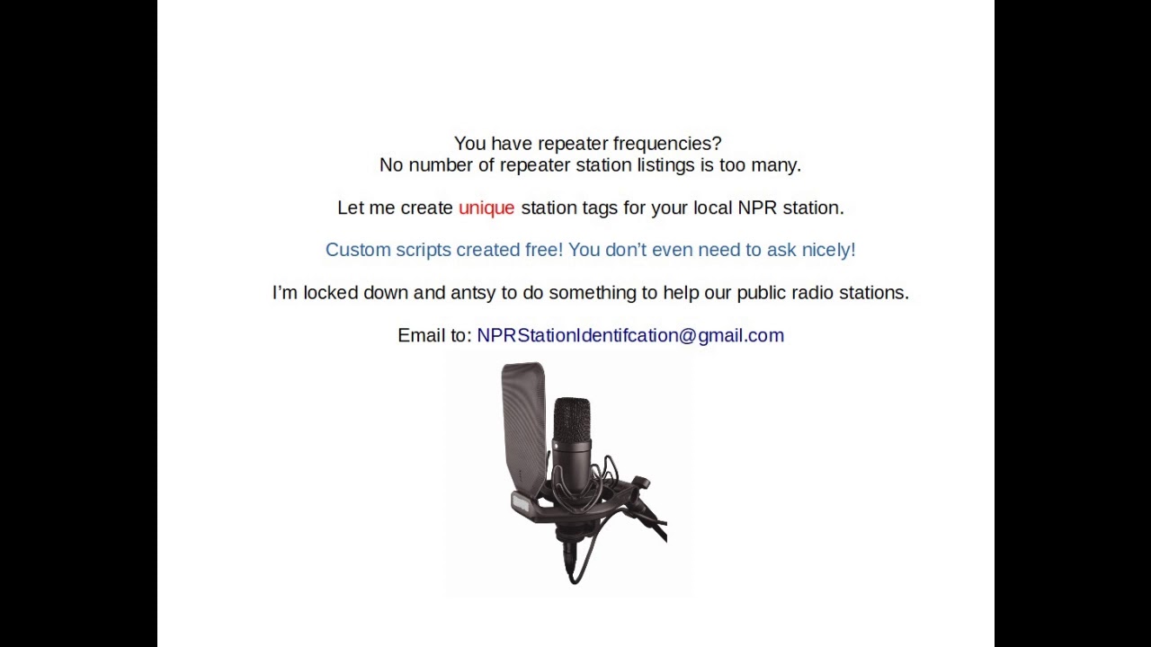 Vermont Public Radio Station ID 30sec