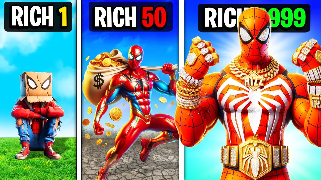 Upgrading POOR SPIDERMAN to RICHEST SPIDERMAN in GTA 5