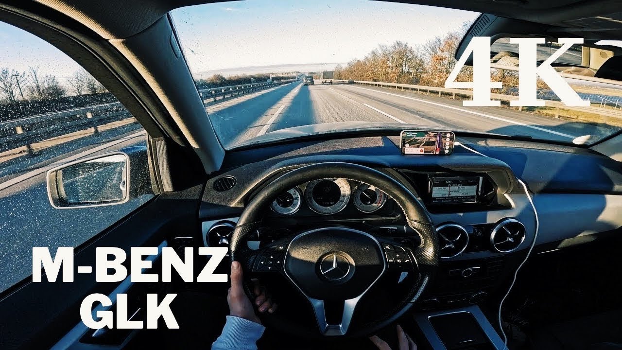 Relaxing 550 KM Road Trip with Mercedes Benz GLK to Berlin | Autobahn Driving in 4K