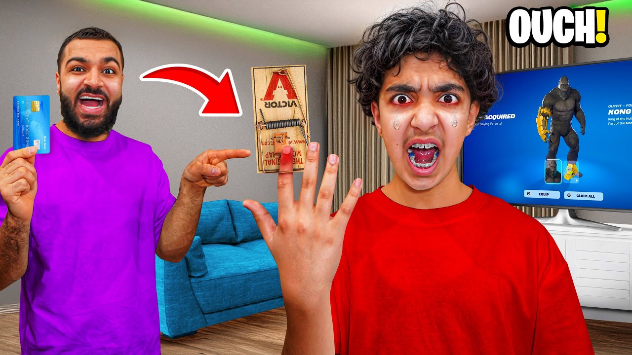 Кража кредитной карты Big Brothers для покупки V-баксов дала обратный эффект.. (FORTNITE)